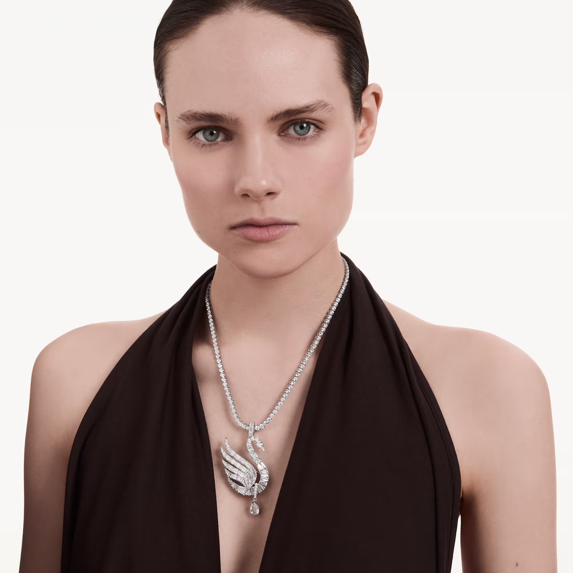 Vienna pendant and brooch